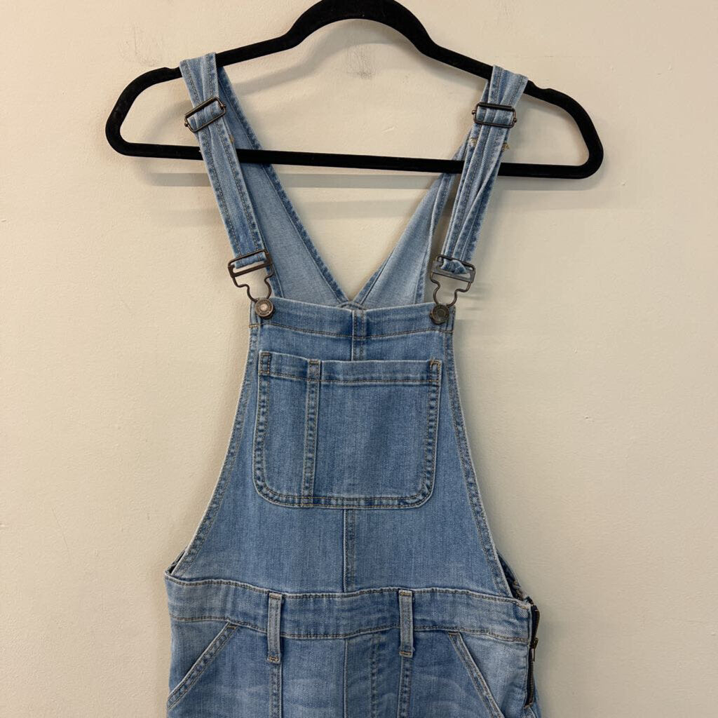 Gap Light Wash Skinny Leg Overalls Extra Small