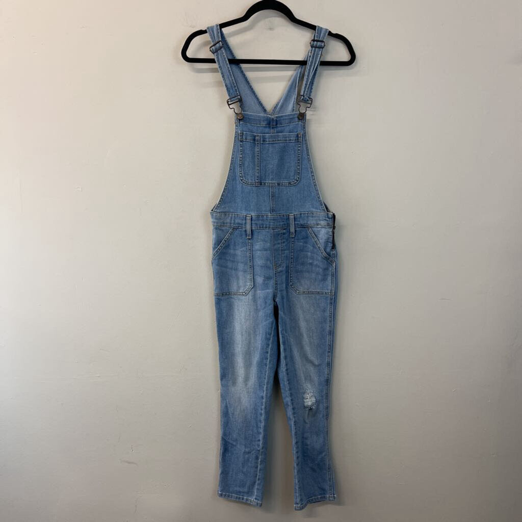 Gap Light Wash Skinny Leg Overalls Extra Small