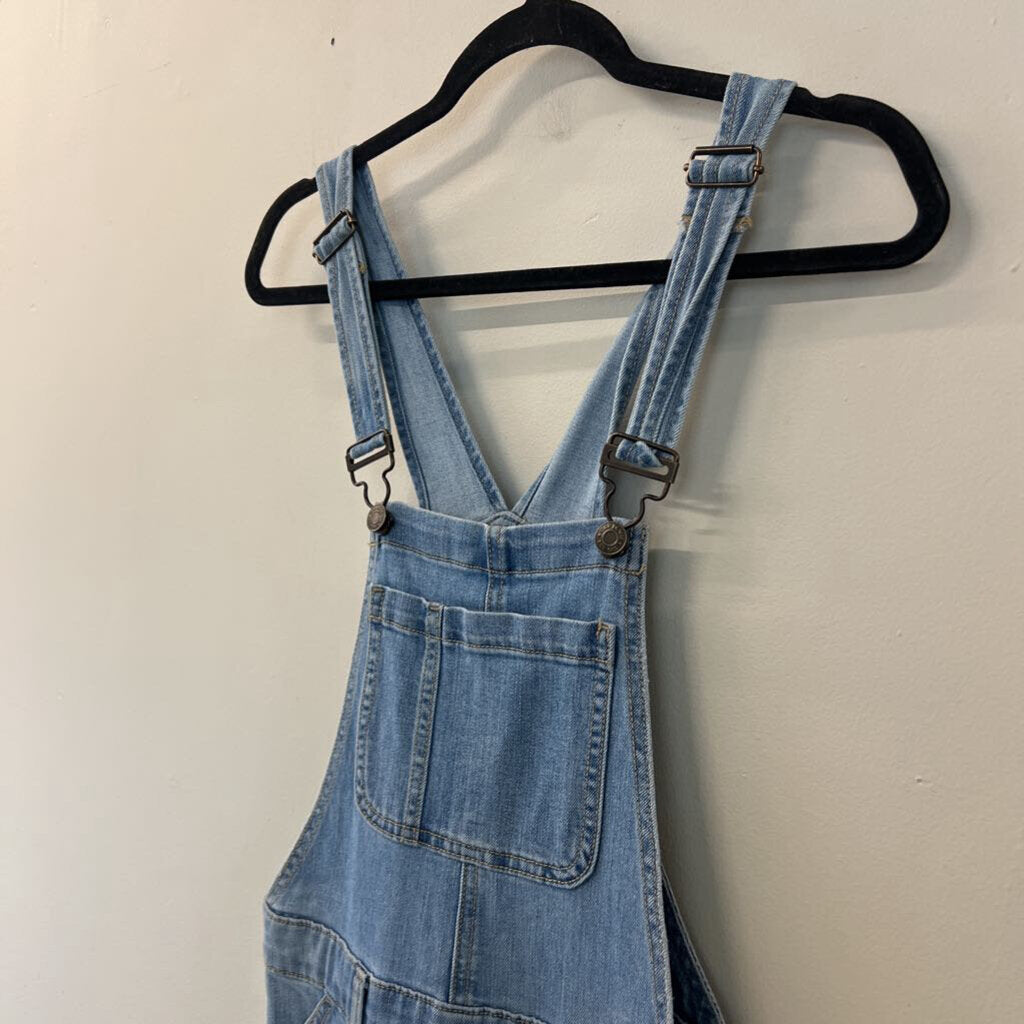 Gap Light Wash Skinny Leg Overalls Extra Small