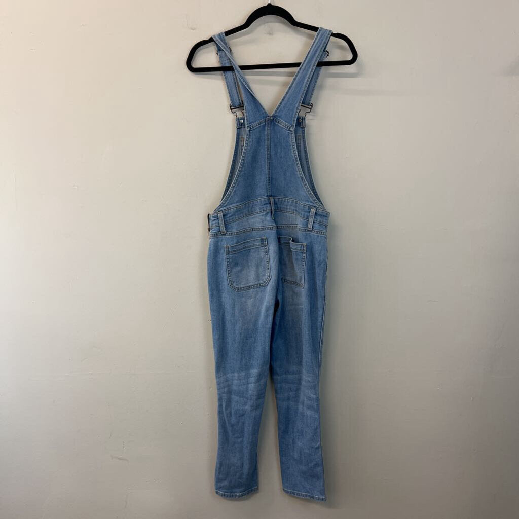 Gap Light Wash Skinny Leg Overalls Extra Small