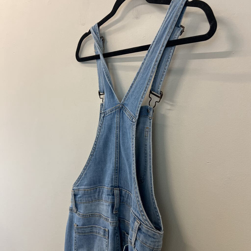 Gap Light Wash Skinny Leg Overalls Extra Small