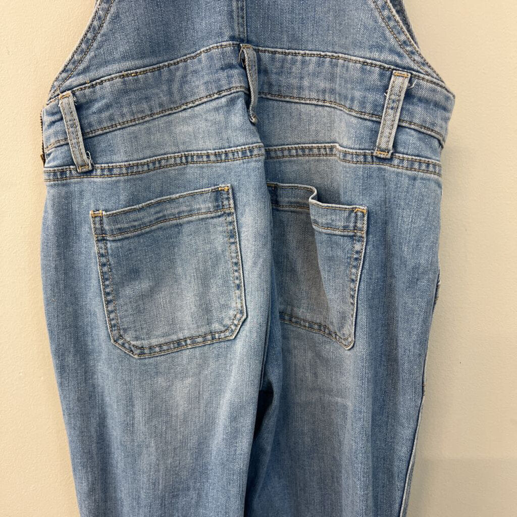 Gap Light Wash Skinny Leg Overalls Extra Small