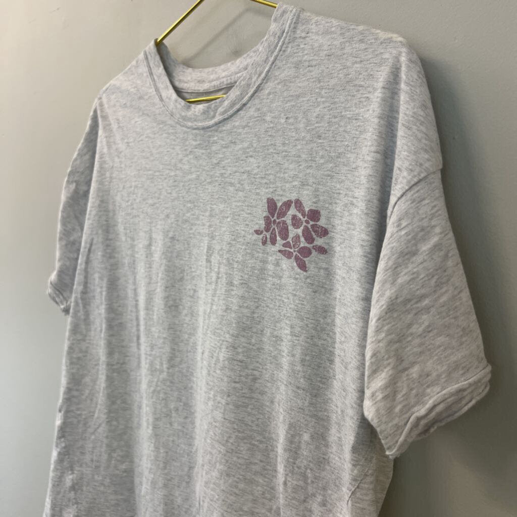 Aerie Grey Short Sleeve Hard To Forget Graphic Tee Extra Small