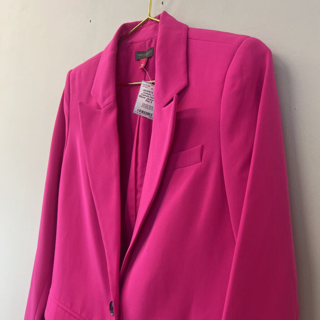 Vince Camuto Hot Pink Blazer Jacket Small