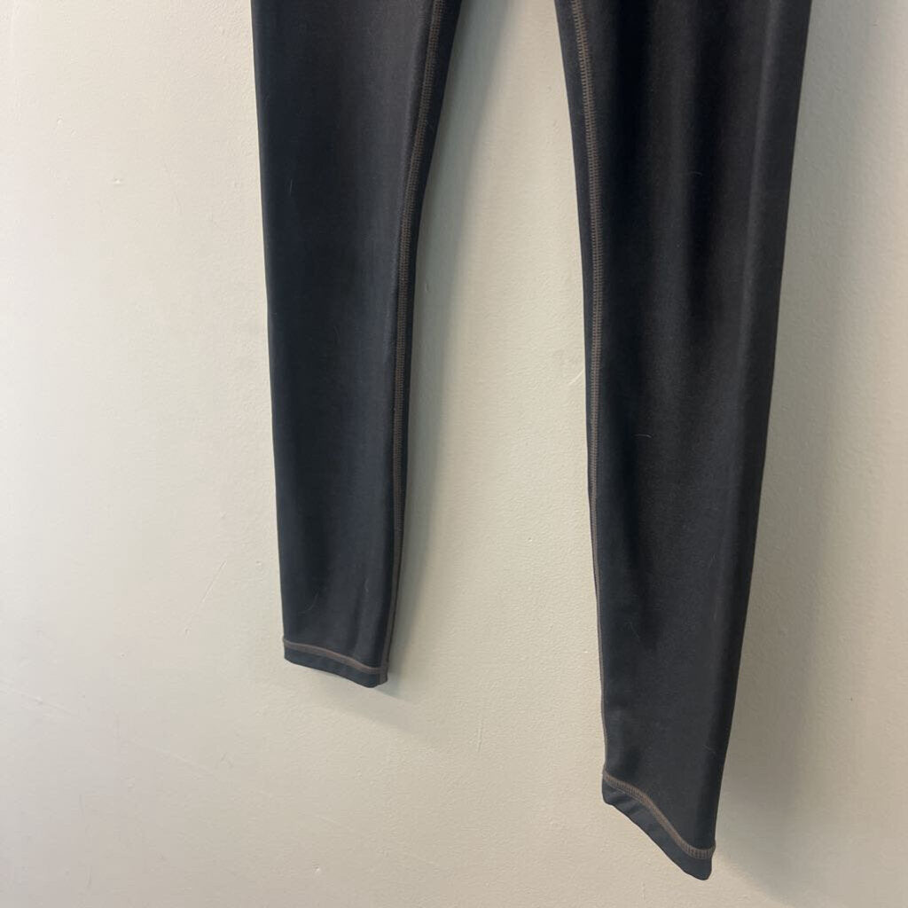 Athleta Black Shimmer Leggings Small