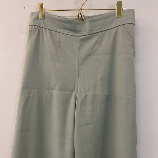 Max Studio Green High Waisted Wide Leg Pants Medium