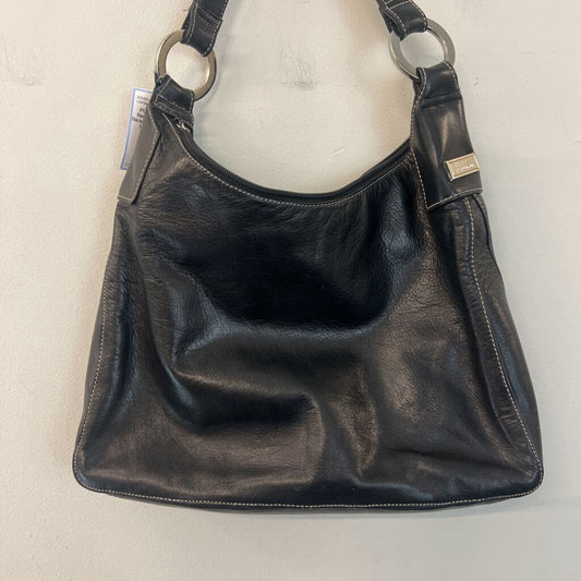 Perlina New York Soft Black Leather Purse