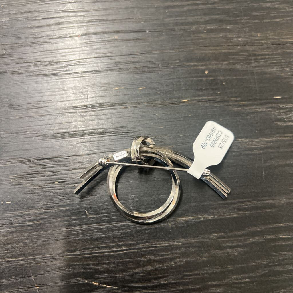 Vintage Silver Knot Pin