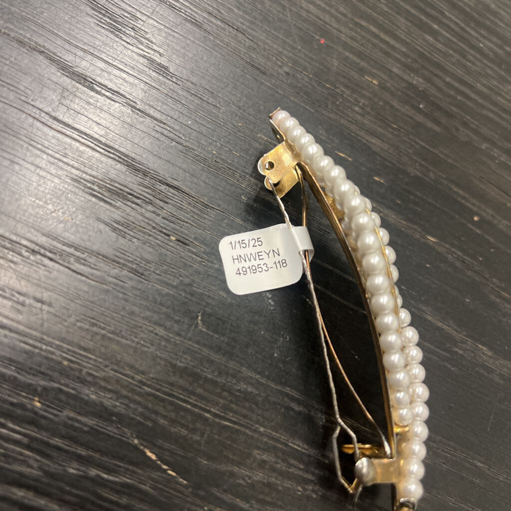 Vintage Pearl Hair Clip