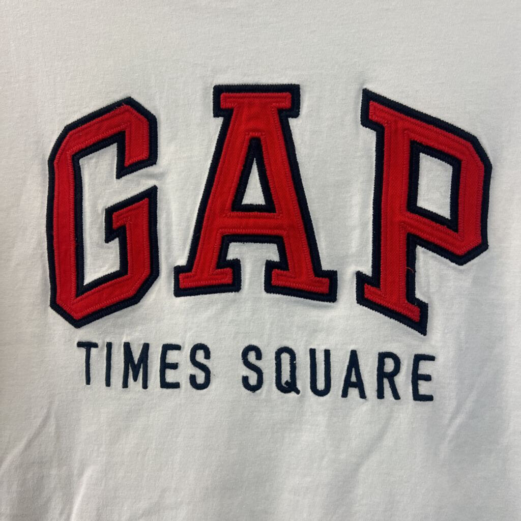 Gap White Gap Times Square Short Sleeve Tee Medium