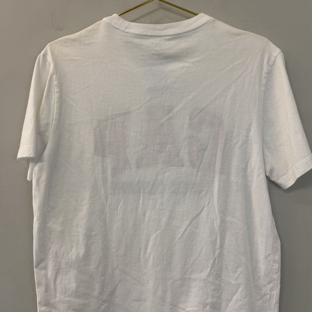 Gap White Gap Times Square Short Sleeve Tee Medium