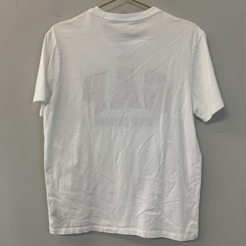 Gap White Gap Times Square Short Sleeve Tee Medium