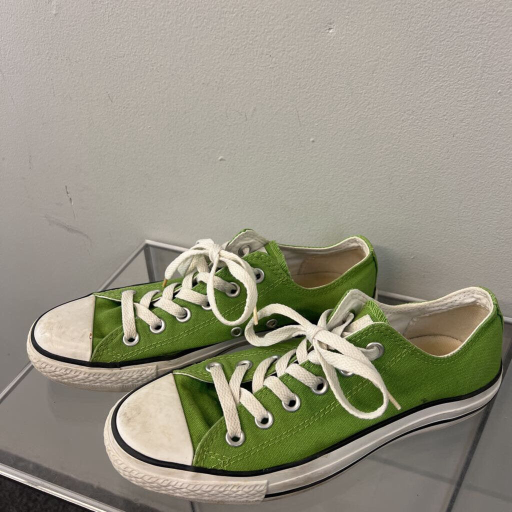 Converse Green Low Top All Star Sneakers 8