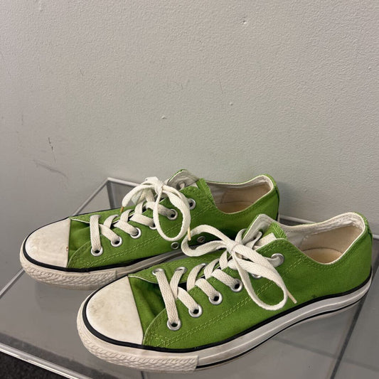 Converse Green Low Top All Star Sneakers 8