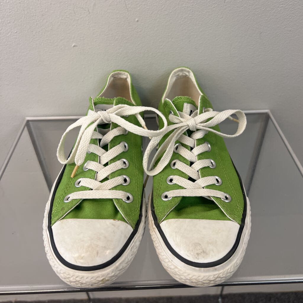 Converse Green Low Top All Star Sneakers 8