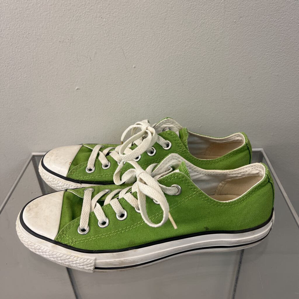 Converse Green Low Top All Star Sneakers 8