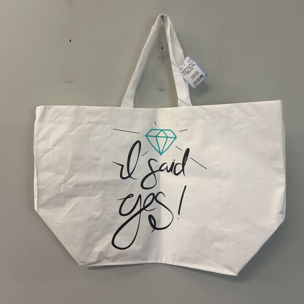 What 'I Said Yes' Reusable Tote Bag