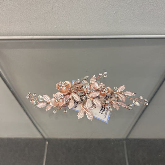 Rose Gold Leaf/ Flower Headpiece