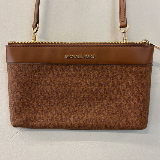 Michael Kors Brown Logo Crossbody Purse