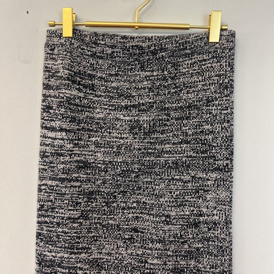Margaret Grey/ Black Midi Skirt Small