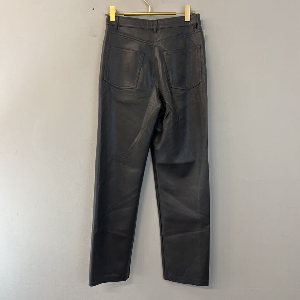 Wilfred Grey Leather Melina Pants 2