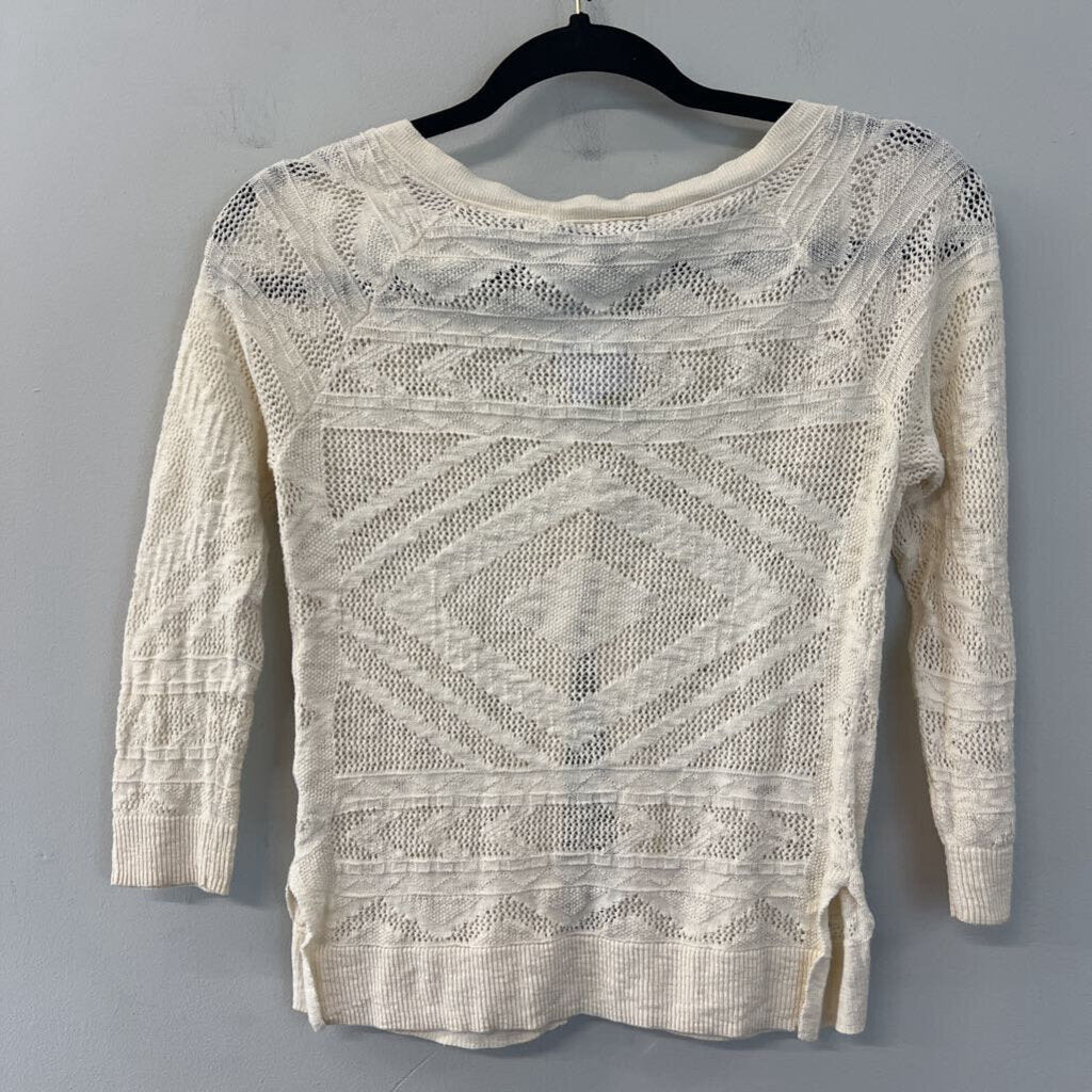 American Eagle Cram Open Knit Cardigan Sweater Small