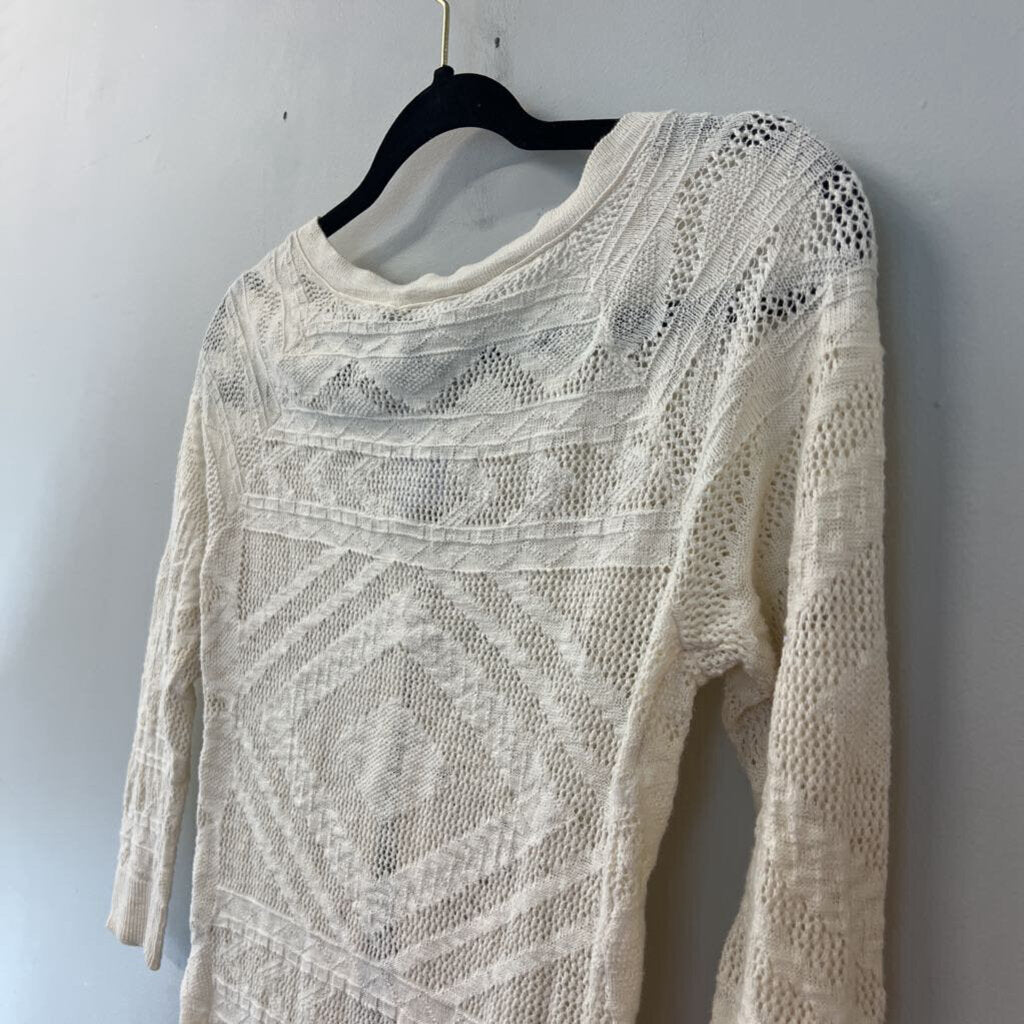 American Eagle Cram Open Knit Cardigan Sweater Small