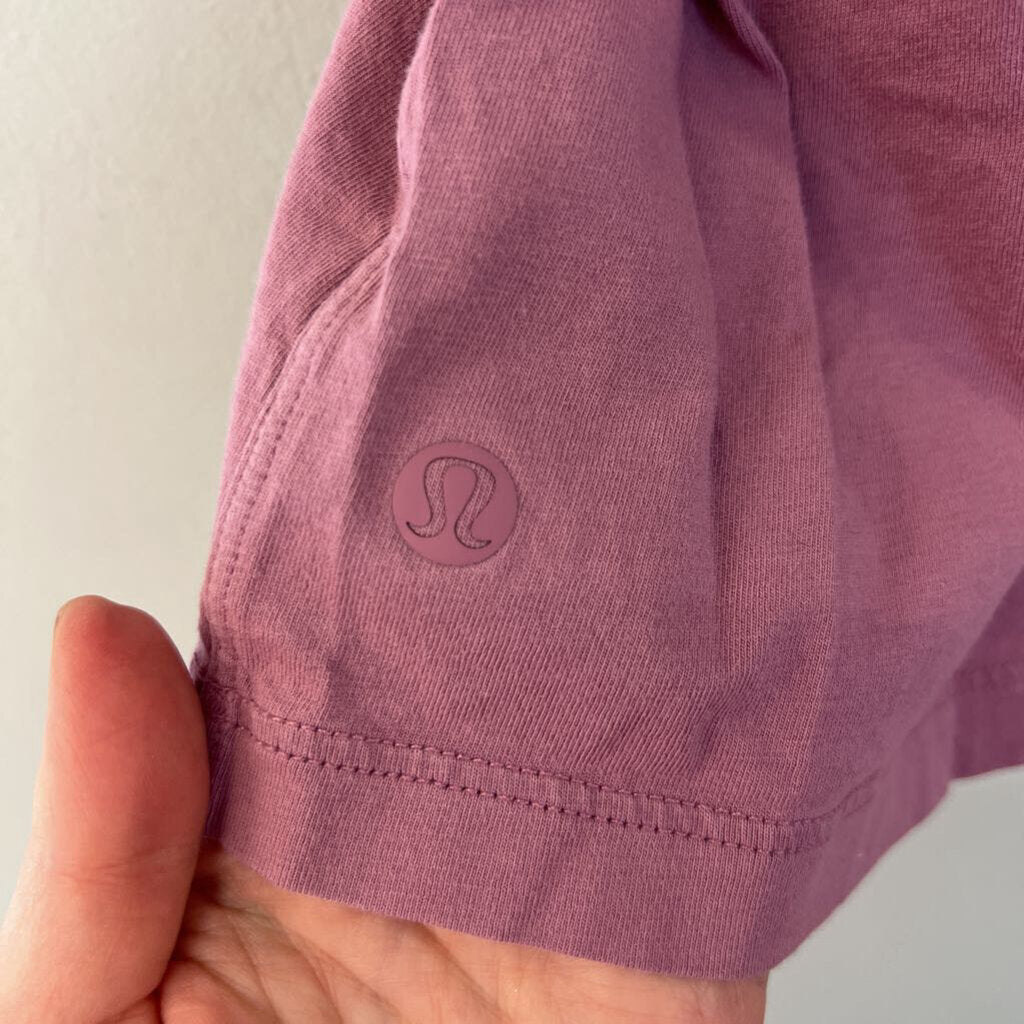 Lululemon Purple Short Sleeve Tee Small