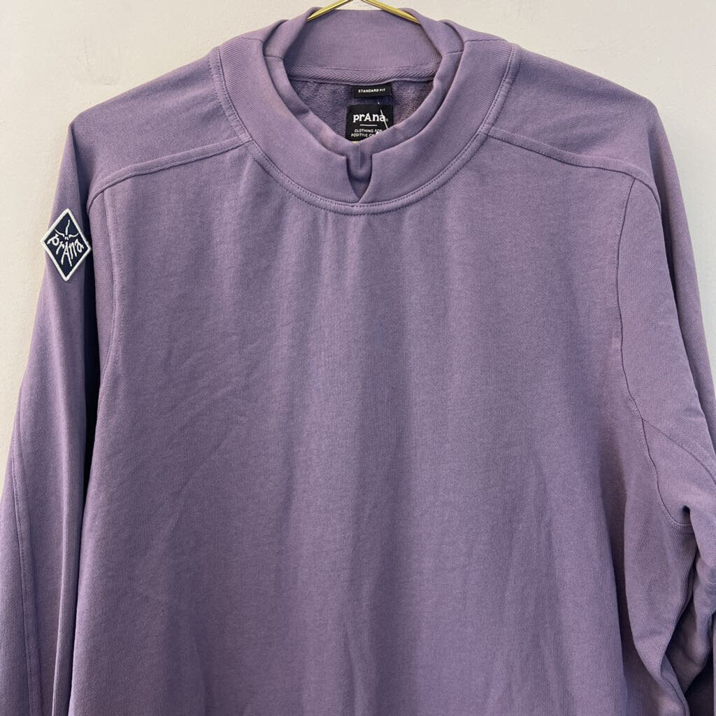 Prana Purple Snakebite Sweatshirt Medium