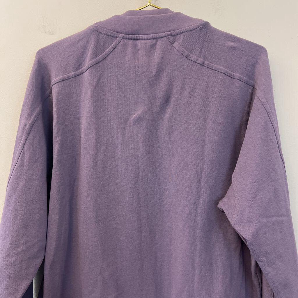 Prana Purple Snakebite Sweatshirt Medium