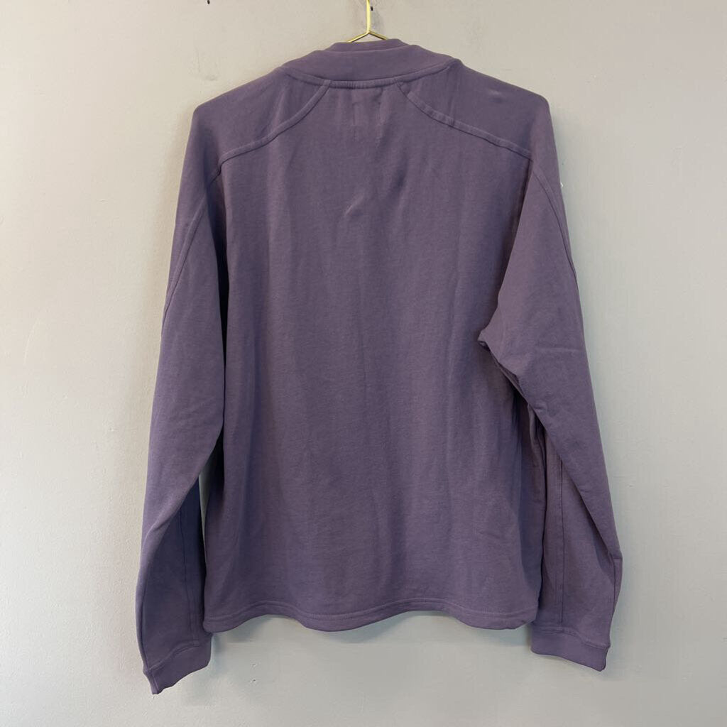 Prana Purple Snakebite Sweatshirt Medium