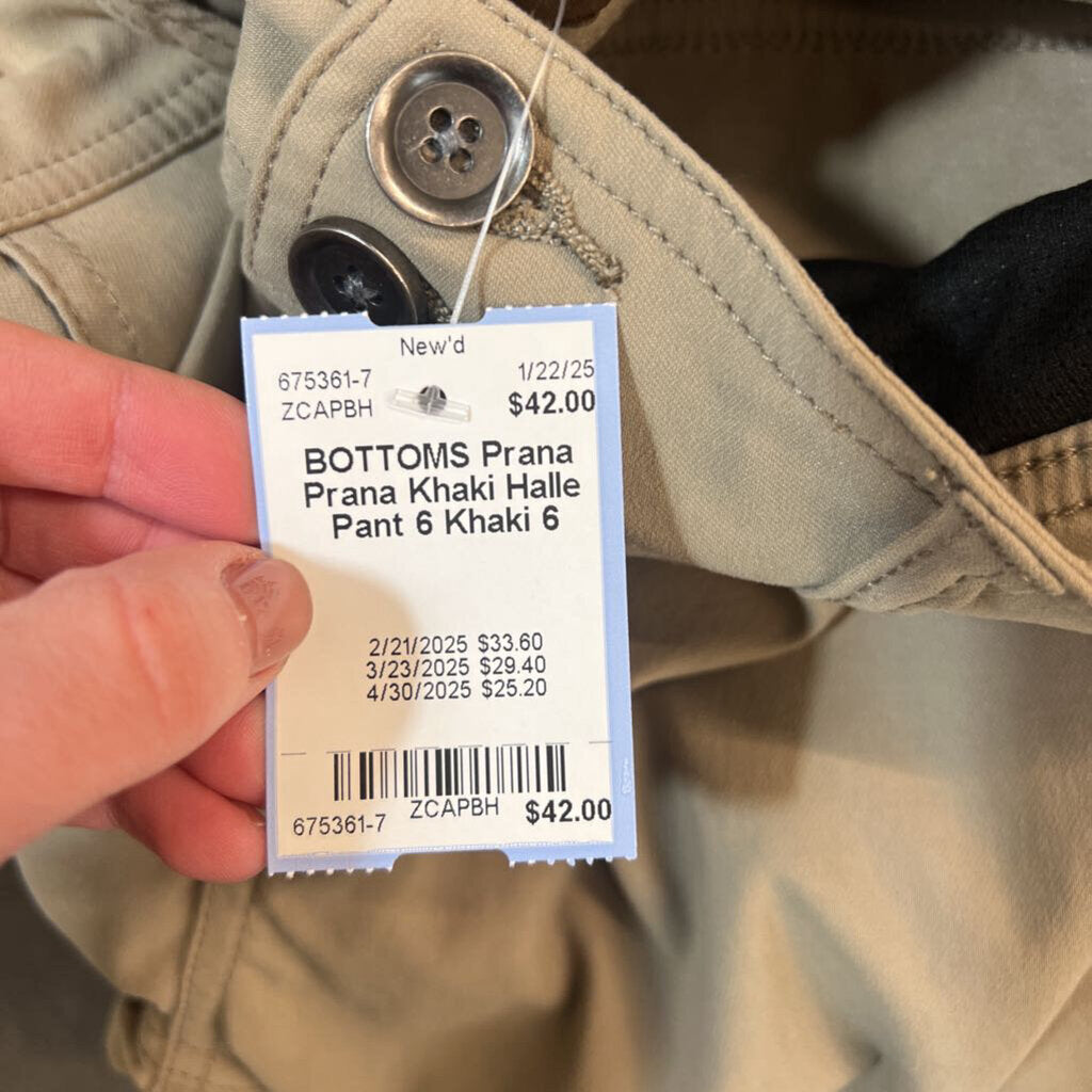 Prana Khaki Halle Pant 6