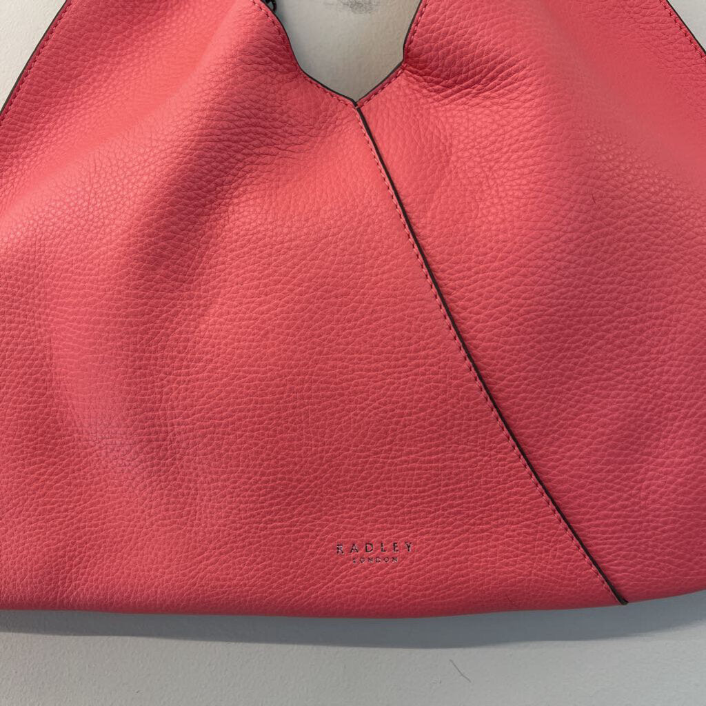 Radley Coral Pink Leather Purse