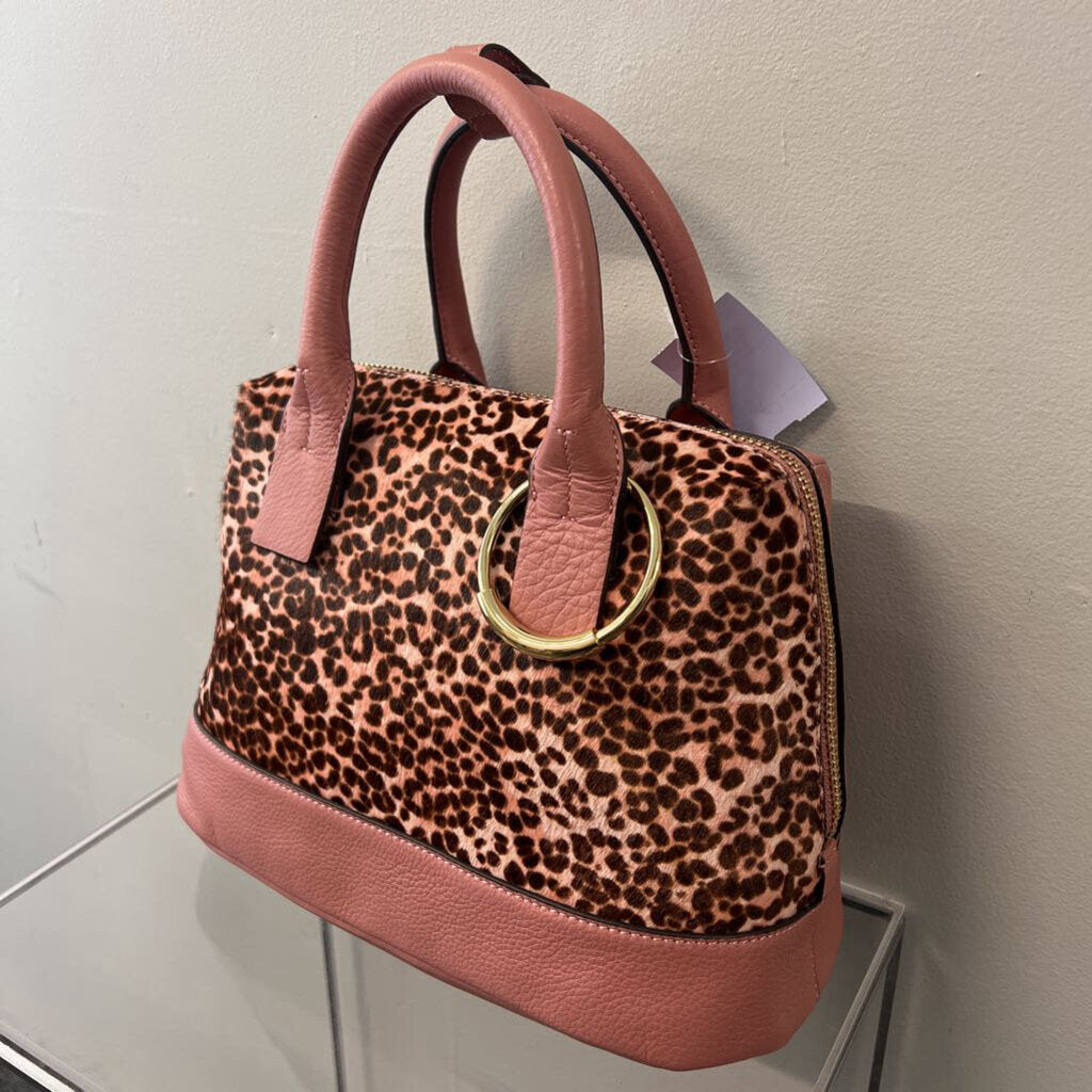 Vince Camuto Pink Leopard Purse