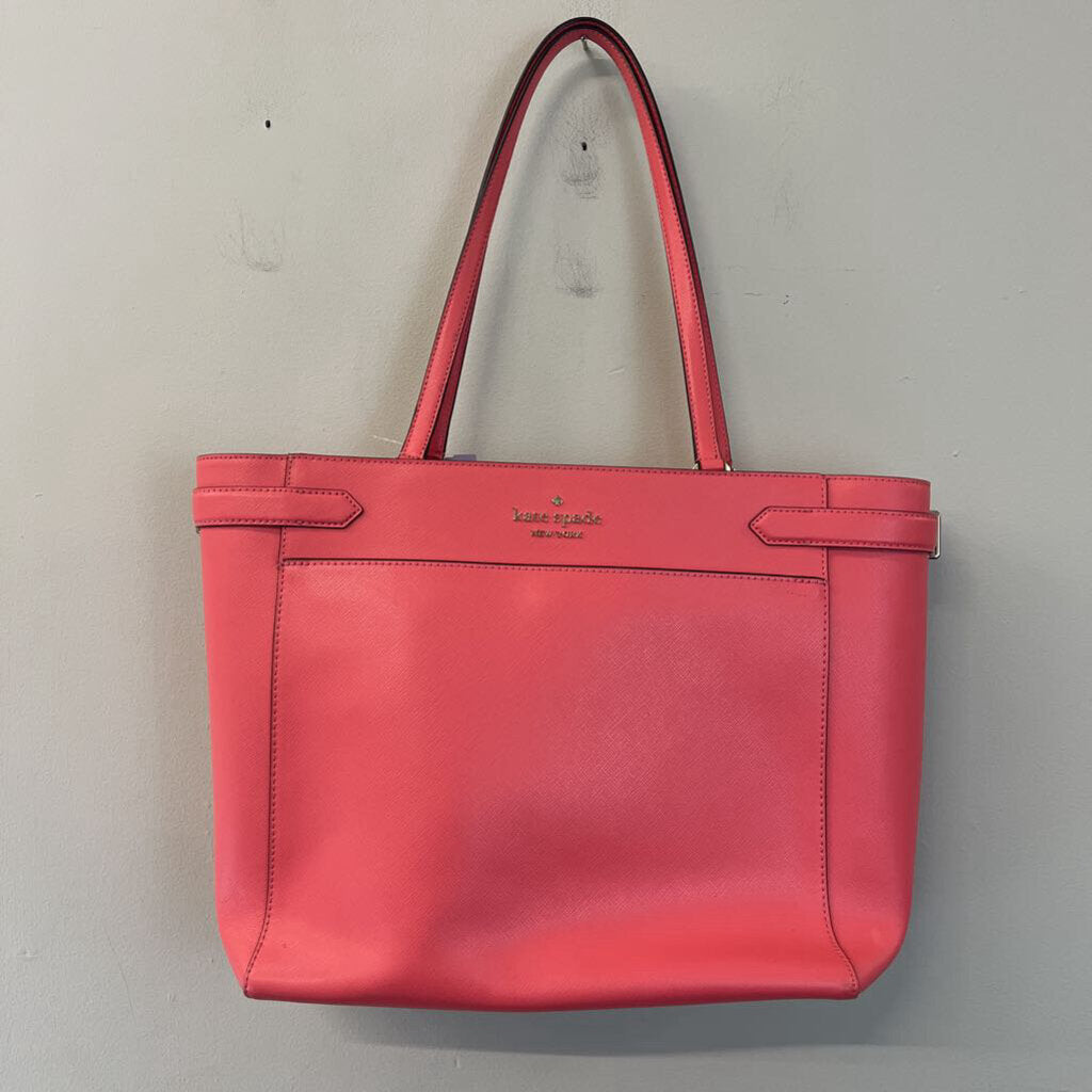 Kate Spade Coral Pink Large Tote Purse