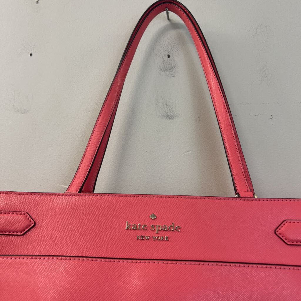 Kate Spade Coral Pink Large Tote Purse