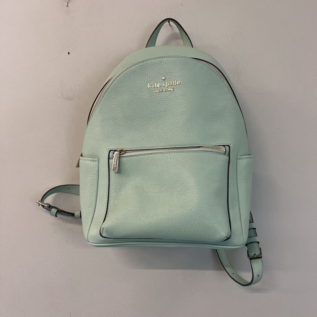 Kate Spade Mint Green Leather Mini Dome Backpack