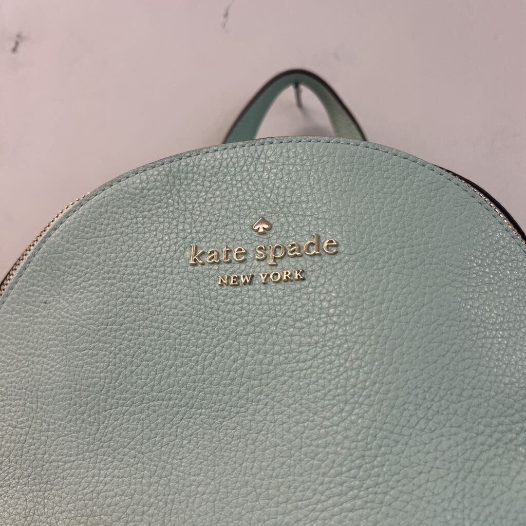 Kate Spade Mint Green Leather Mini Dome Backpack