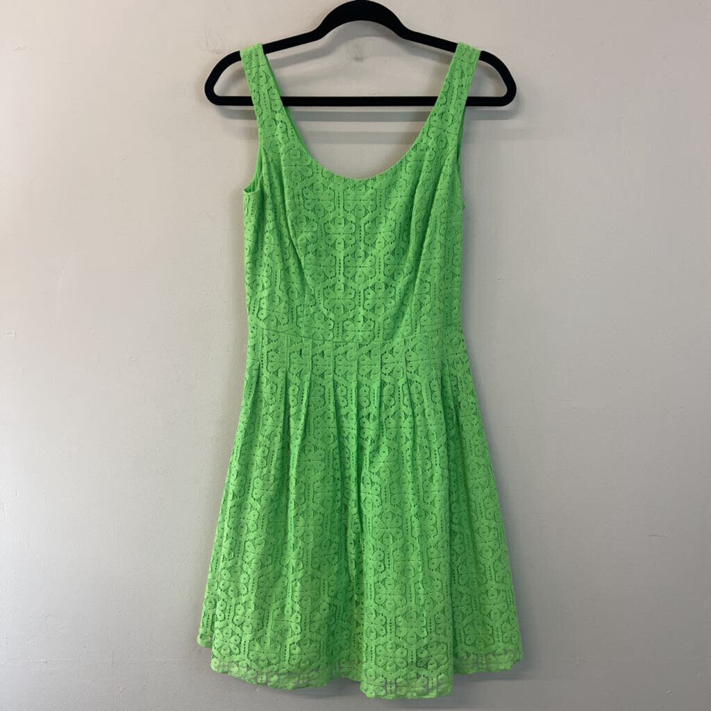 Lilly Pulitzer Green Daisy Lane Lace Dress 4