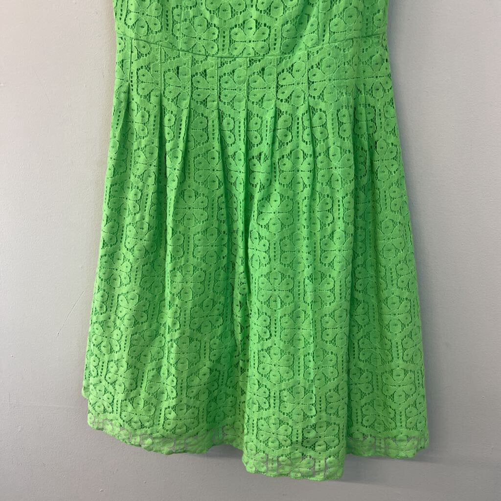 Lilly Pulitzer Green Daisy Lane Lace Dress 4