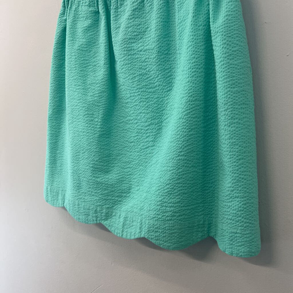 Lauren James Turquoise Scalloped Skirt Small