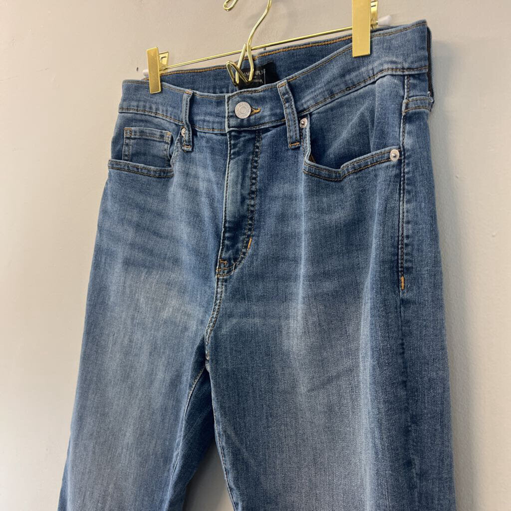 Banana Republic Medium Wash Cropped Bootcut Jeans 29