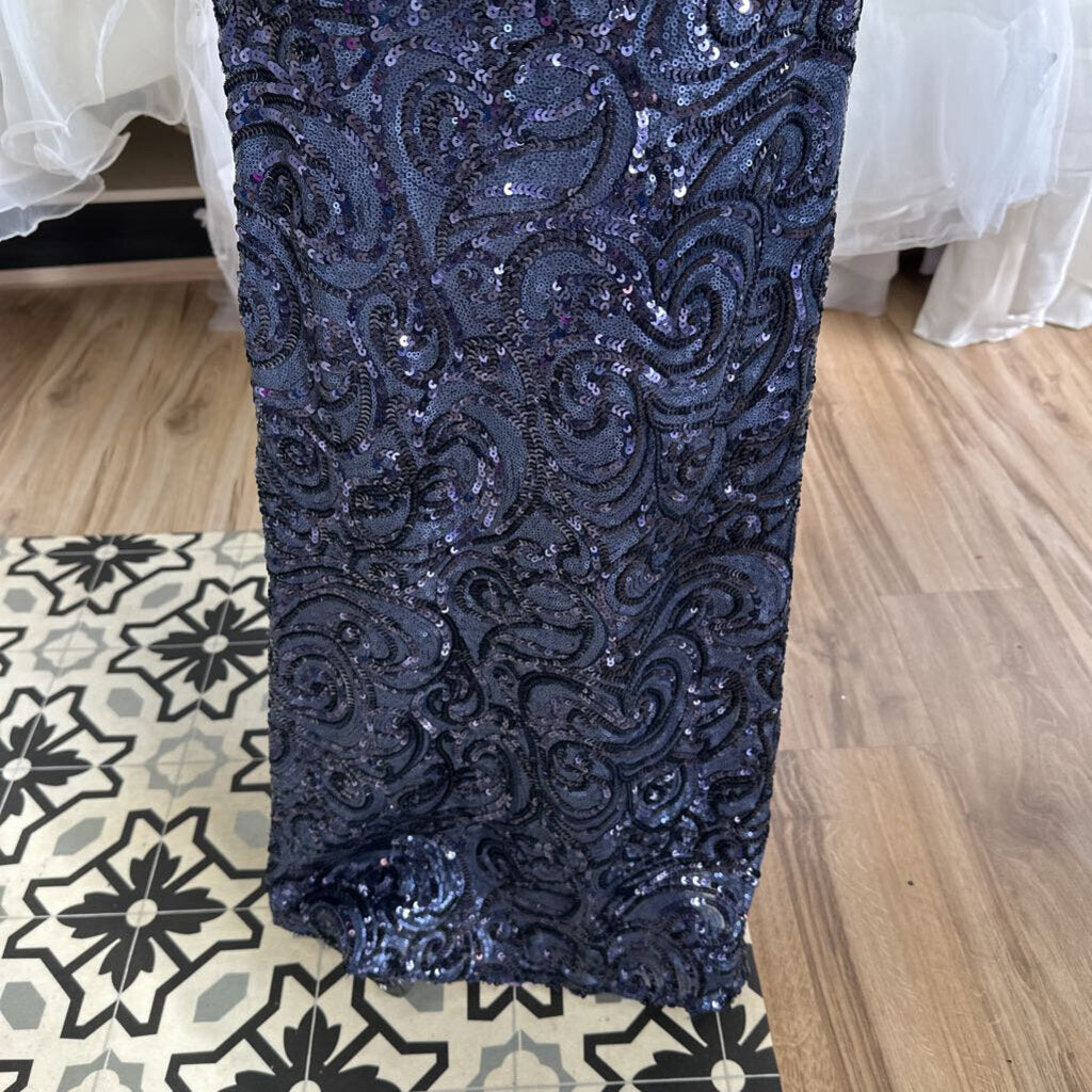 Milano Formals Strapless Sequin Long Formal 14