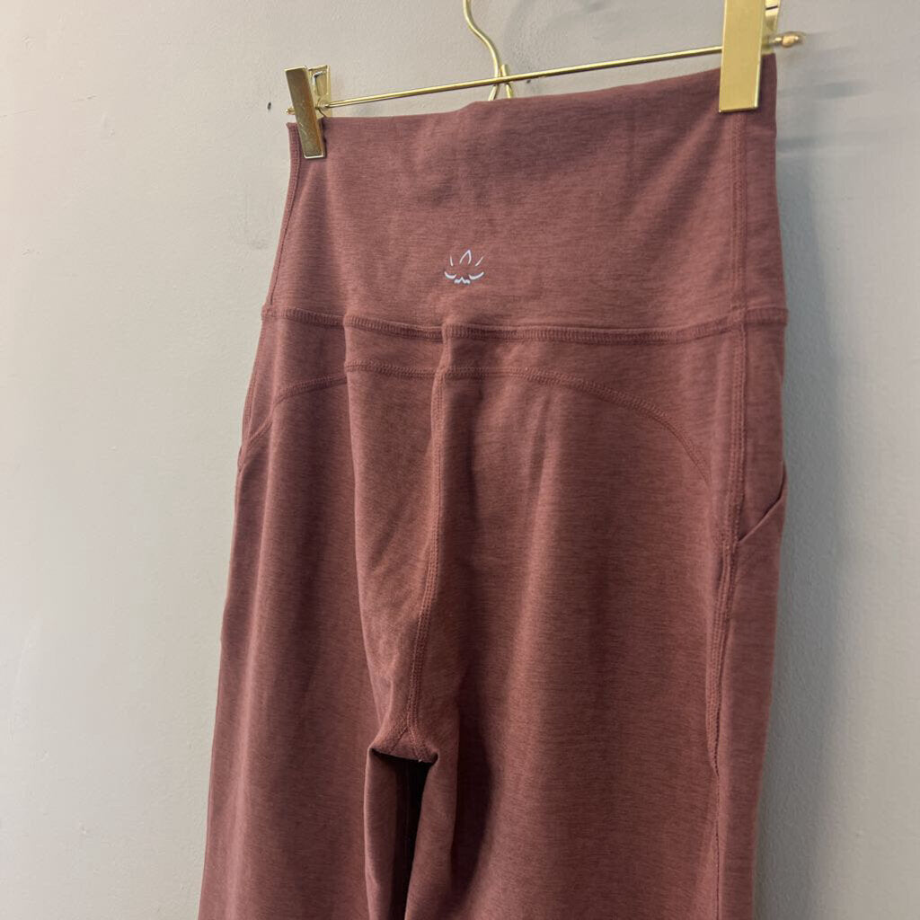 Beyond Yoga Mauve Flare Leggings Medium