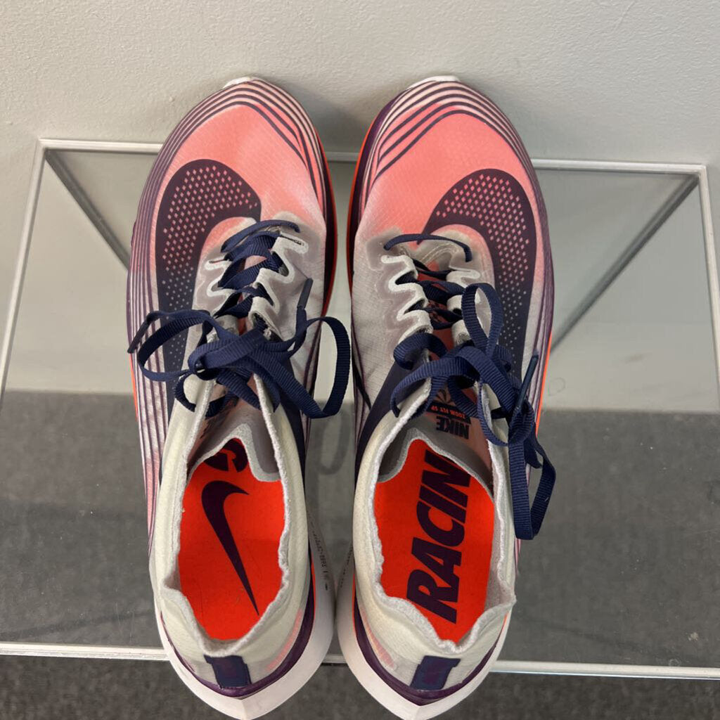 Nike Grey/ Purple Zoom Fly SP Sneakers 7