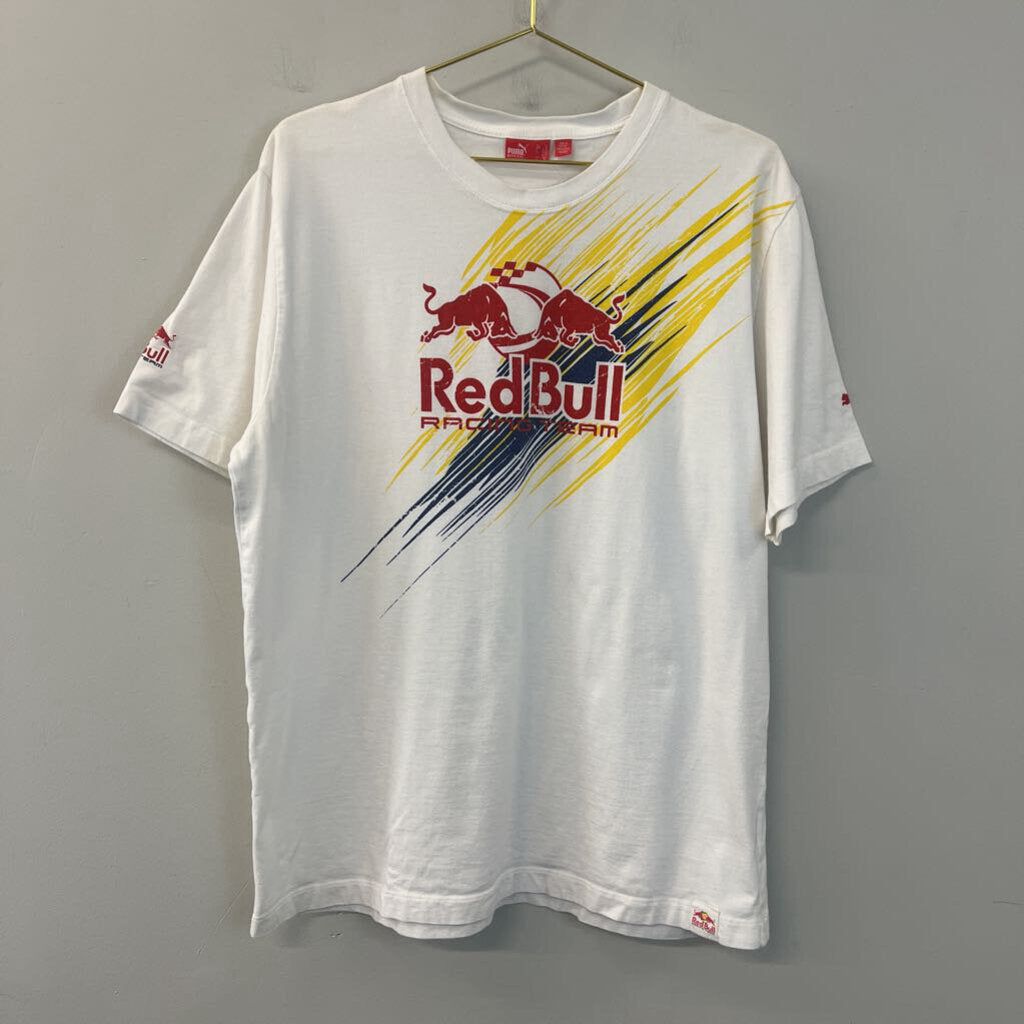 Puma Red Bull Racing Team Short Sleeve Graphic Tee Extra Large