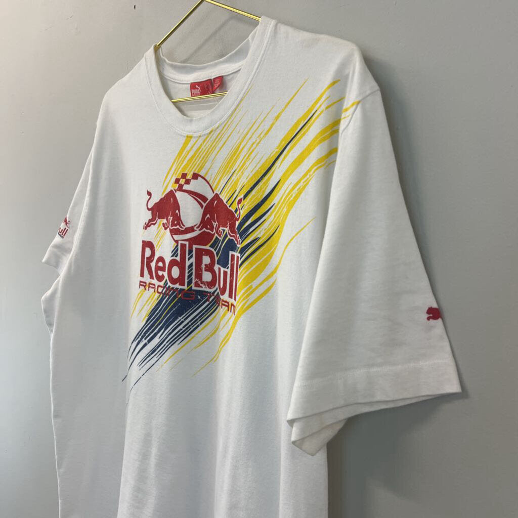 Puma Red Bull Racing Team Short Sleeve Graphic Tee Extra Large