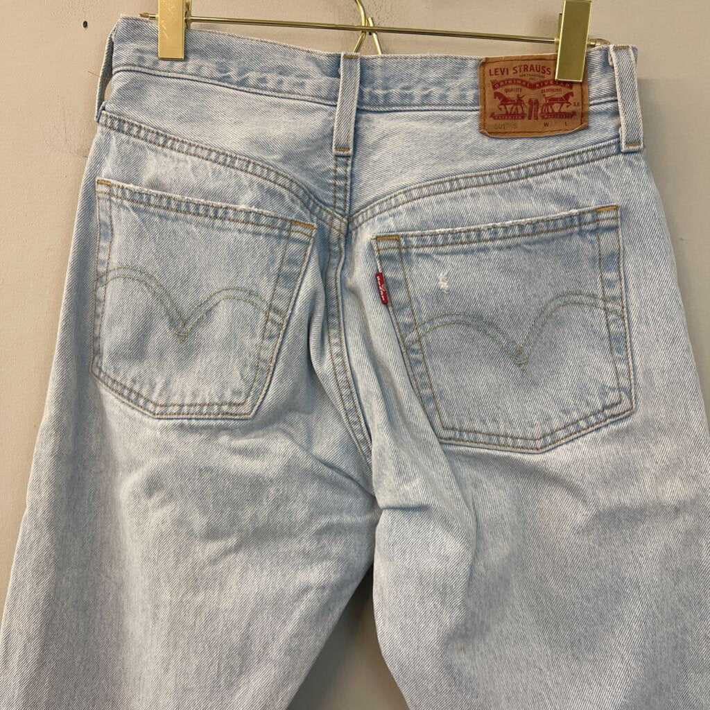 Levi Strauss Light Wash 501 Jeans 25