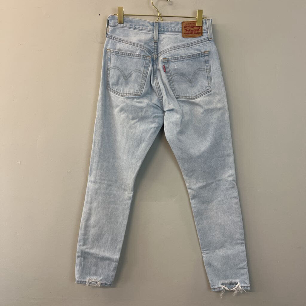 Levi Strauss Light Wash 501 Jeans 25