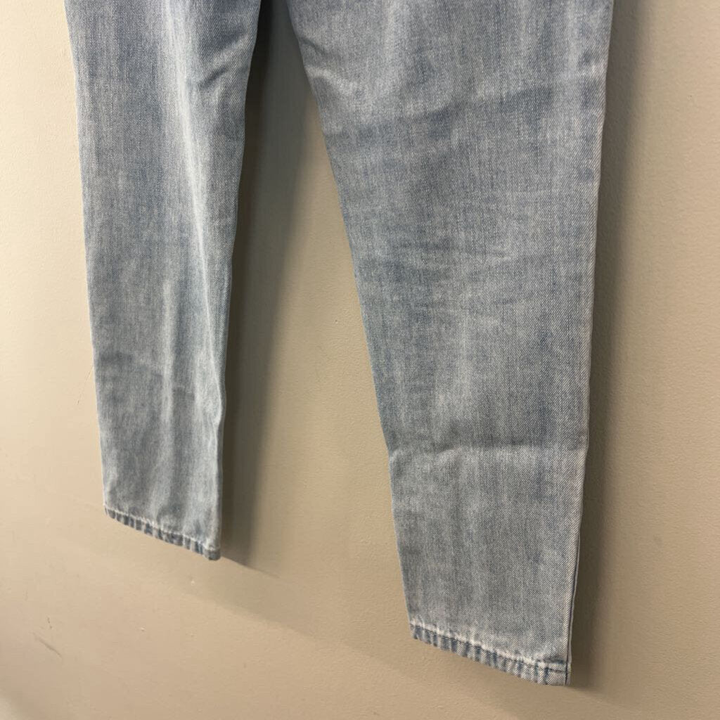 BlankNYC Light Wash Paper Bag Pull On Jeans 25